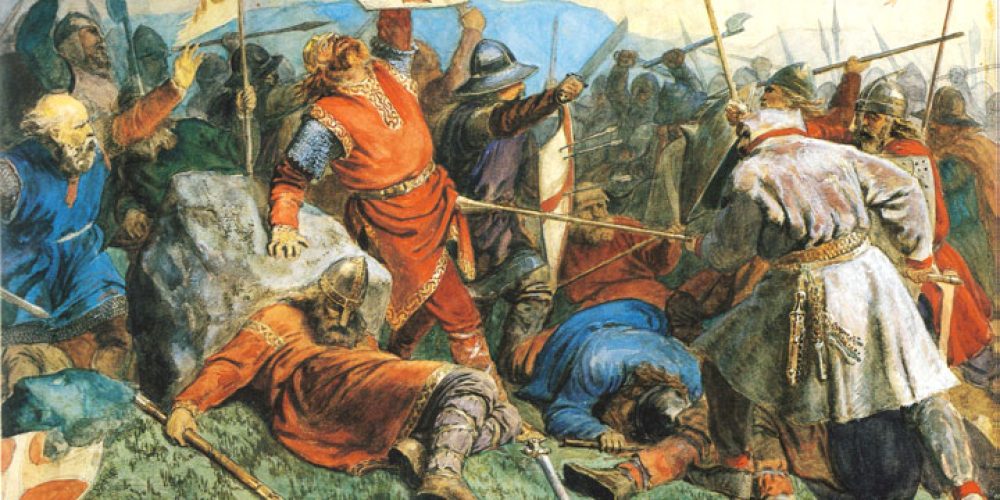 Der Heilige König Olav II. Haraldsson